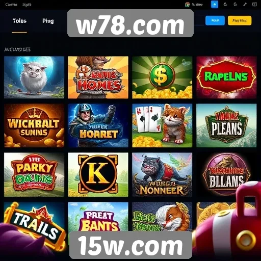 Jogos populares no w78.com atraem novos usuários