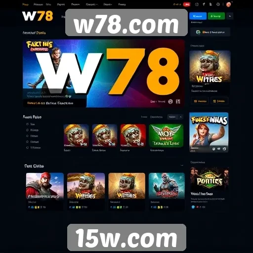 Explorando a interface do w78.com para os jogadores